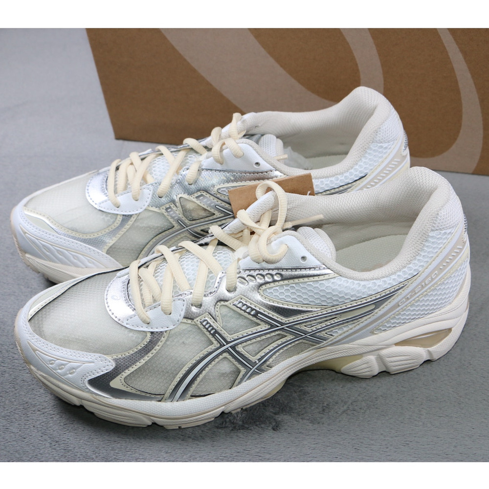 ASICS GT-2160 Above The Clouds Mens Size 8 White Silver 1203A655-100 New